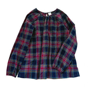 EUC Hanna Andersson Plaid Tunic 14/16 Girl